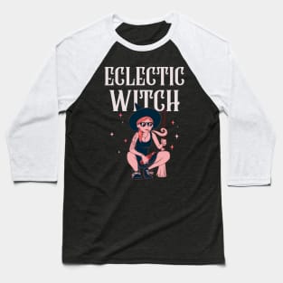 Eclectic Witch Pagan Witchcraft Wicca Paganism Wiccan Occult Baseball T-Shirt